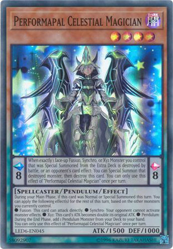 Performapal Celestial Magician (Red) - LDS3-EN130 - Ultra