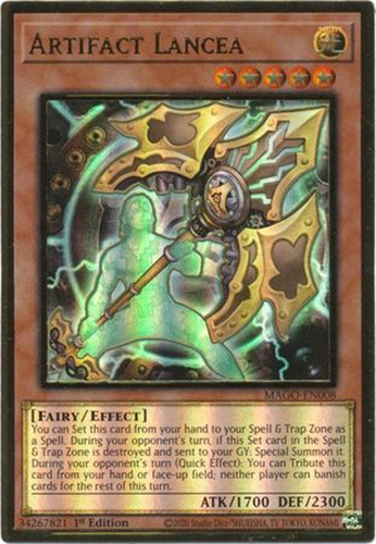 Yu-Gi-Oh! Artifact Lancea Card – DUEA-EN034, Duelist Alliance 1st Edition Common - View #12