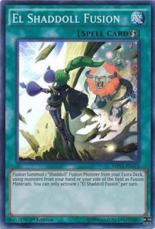 Yu-Gi-Oh Card - MP15-EN174 - EL SHADDOLL FUSION (super rare holo)