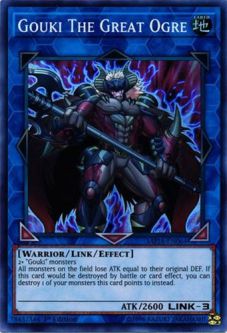 Yu-Gi-Oh Card - MP18-EN064 - GOUKI THE GREAT OGRE (super rare holo)