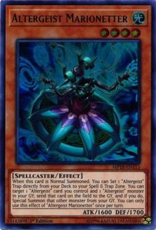 Yu-Gi-Oh Card - MP18-EN113 - ALTERGEIST MARIONETTER (ultra rare holo)