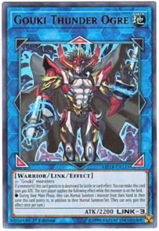 Yu-Gi-Oh Card - MP18-EN133 - GOUKI THUNDER OGRE (ultra rare holo)