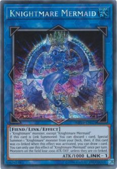 Yu-Gi-Oh Card - MP19-EN025 - KNIGHTMARE MERMAID (secret rare holo)