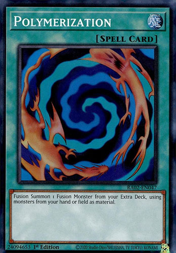 super polymerization yugioh card Yu-Gi-Oh Card - RA02-EN047 - POLYMERIZATION (super rare holo):  BBToyStore.com