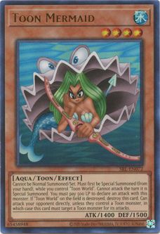 Yu-Gi-Oh Card - SRL-EN072 - TOON MERMAID (ultra rare holo)