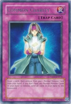 Yu-Gi-Oh Card - TAEV-EN072 - COMMON CHARITY (rare)