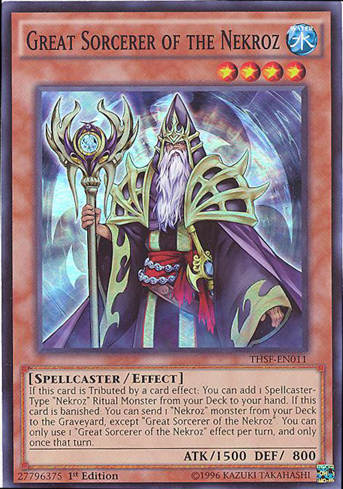 Yu-Gi-Oh! Karte – Exa, Enforcer Of The Nekroz (THSF-EN012) – Super Rare, 1st Edition, The Secret Forces