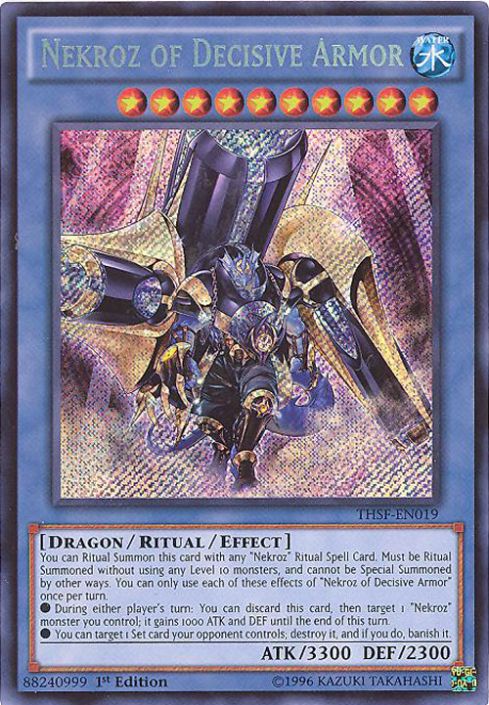 yugioh nekroz deck for sale Amazon.com: YU-GI-OH! - Nekroz Cycle (SECE-EN060) - Secrets of Eternity -  1st Edition main image 0