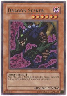 Yu-Gi-Oh Card - TP4-006 - DRAGON SEEKER (rare)