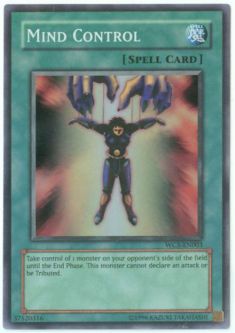 Yu-Gi-Oh Card - WC5-EN003 - MIND CONTROL (super rare holo)