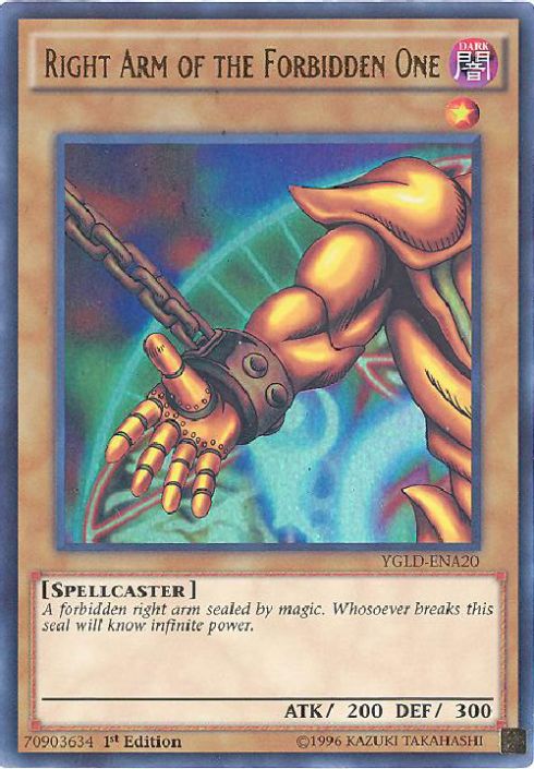yugioh arm card Double Magical Bind DRL2-EN015 Yu-Gi-Oh! may be 1st or Unlimited Edition ⬅️ Left Arm of The