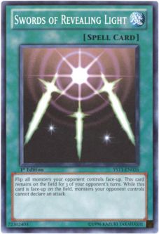 Yu-Gi-Oh Card - YS11-EN026 - SWORDS OF REVEALING LIGHT  (common)
