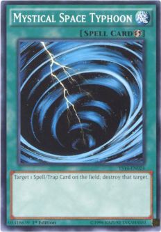 Yu-Gi-Oh Card - YS14-EN024 - MYSTICAL SPACE TYPHOON (common)