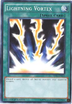 Yu-Gi-Oh Card - YS16-EN026 - LIGHTNING VORTEX (common)