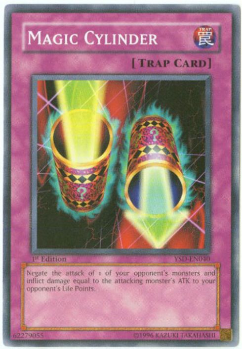 Yu-Gi-Oh Card - YSD-EN040 - MAGIC CYLINDER (common): BBToyStore.com - Toys,  Plush, Trading Cards, Action Figures & Games online retail store shop sale
