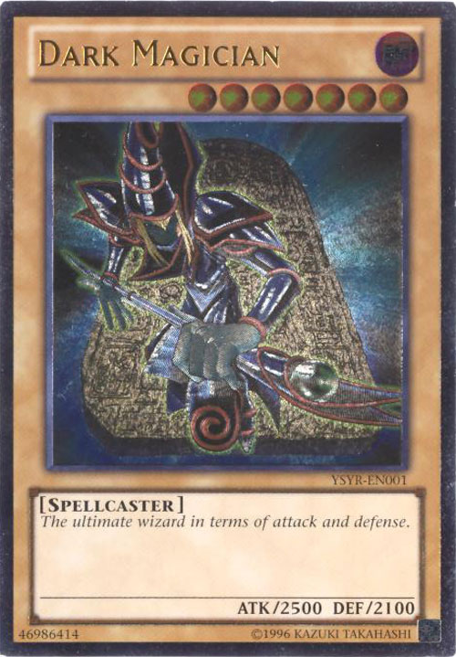 Yu-Gi-Oh Card - YSYR-EN001 - DARK MAGICIAN (ultimate rare holo)