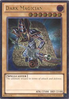 Yu-Gi-Oh Card - YSYR-EN001 - DARK MAGICIAN (ultimate rare holo)