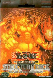 Yu-Gi-Oh Cards - Structure Deck - BLAZE OF DESTRUCTION