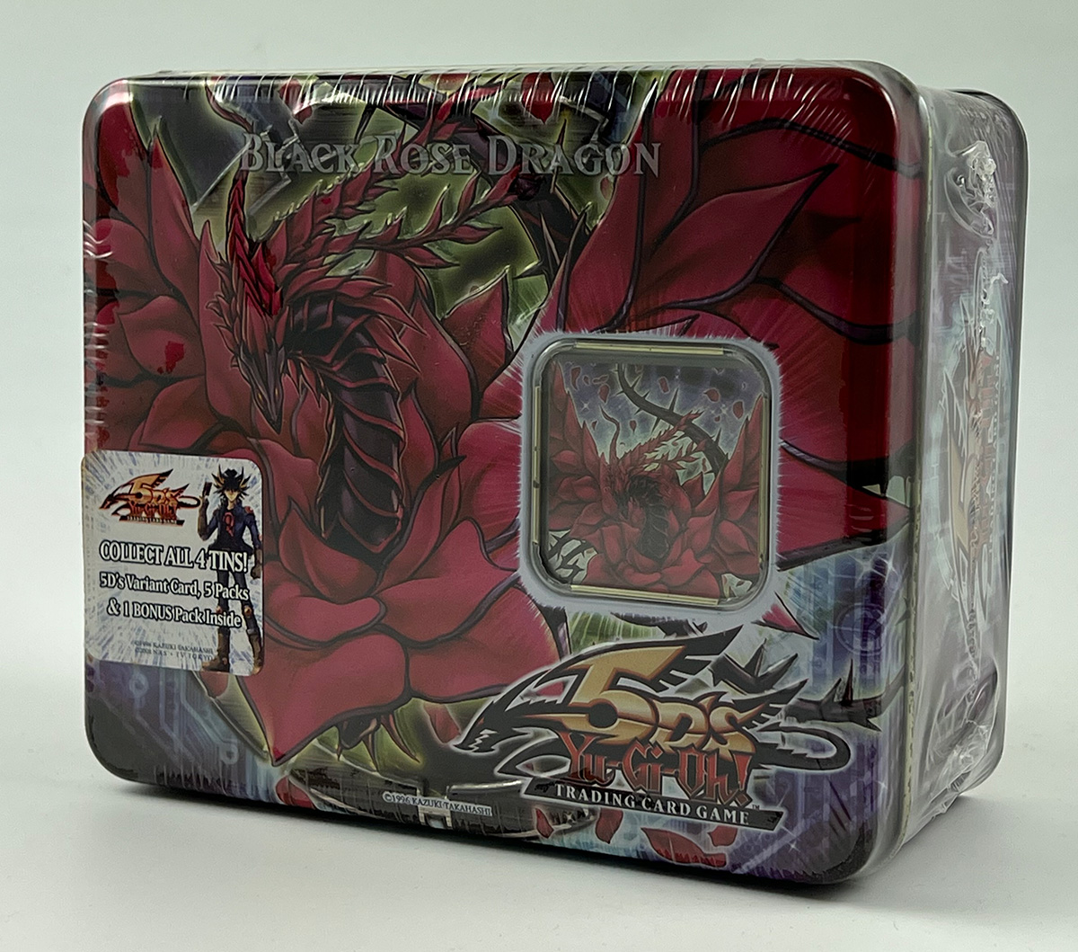 Yu-Gi-Oh Cards - 2008 Collectors Tin - BLACK ROSE DRAGON